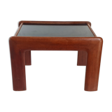 Vintage solid teak side table 1960