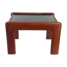 Vintage solid teak side table 1960