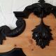 Coat rack furniture pediment Saint Hubert