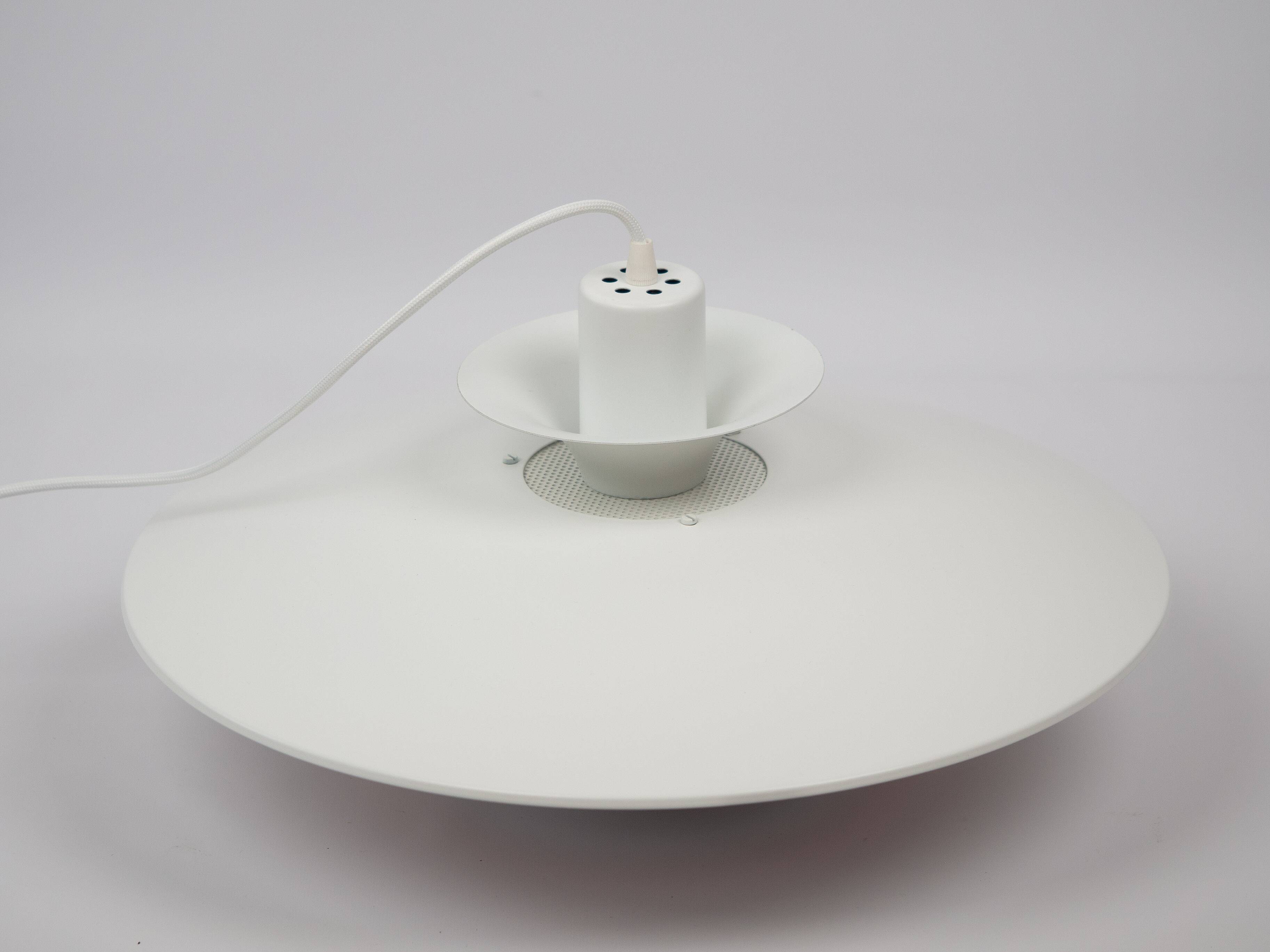 Danish vintage pendant lamp Sofie by Kurt Wiborg, Jeka, 1980s
