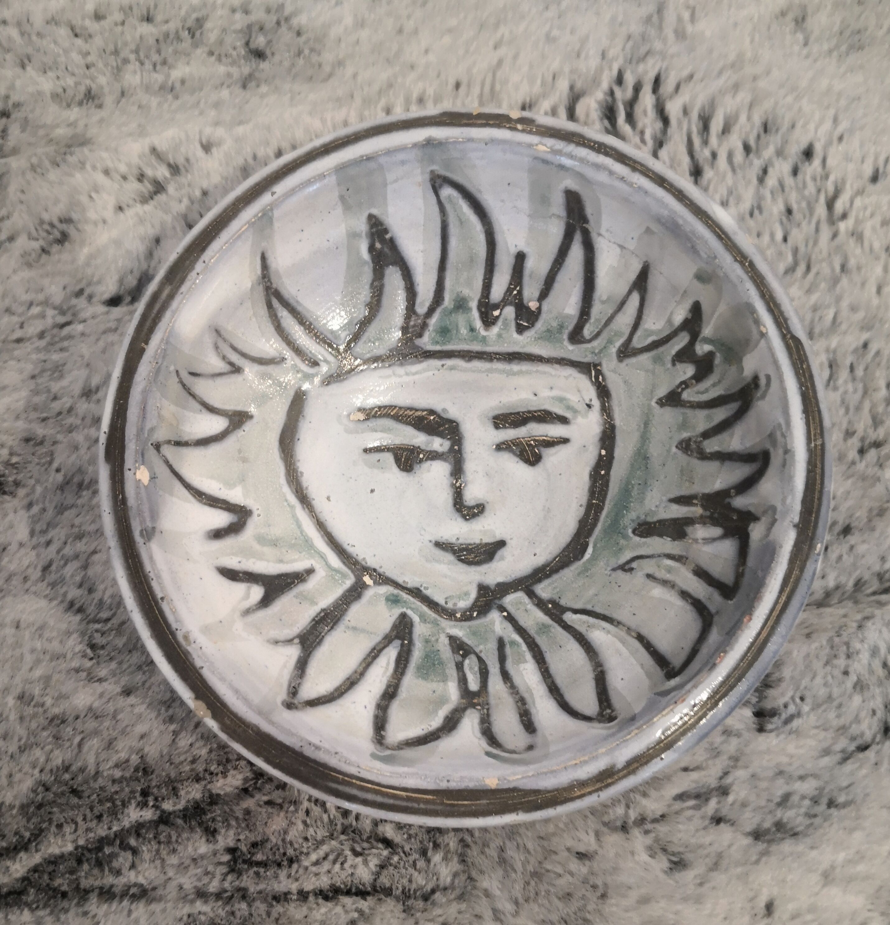 Ashtray Madoura Vallauris 1950s