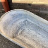 Vintage galvanized bathtub 300 liters