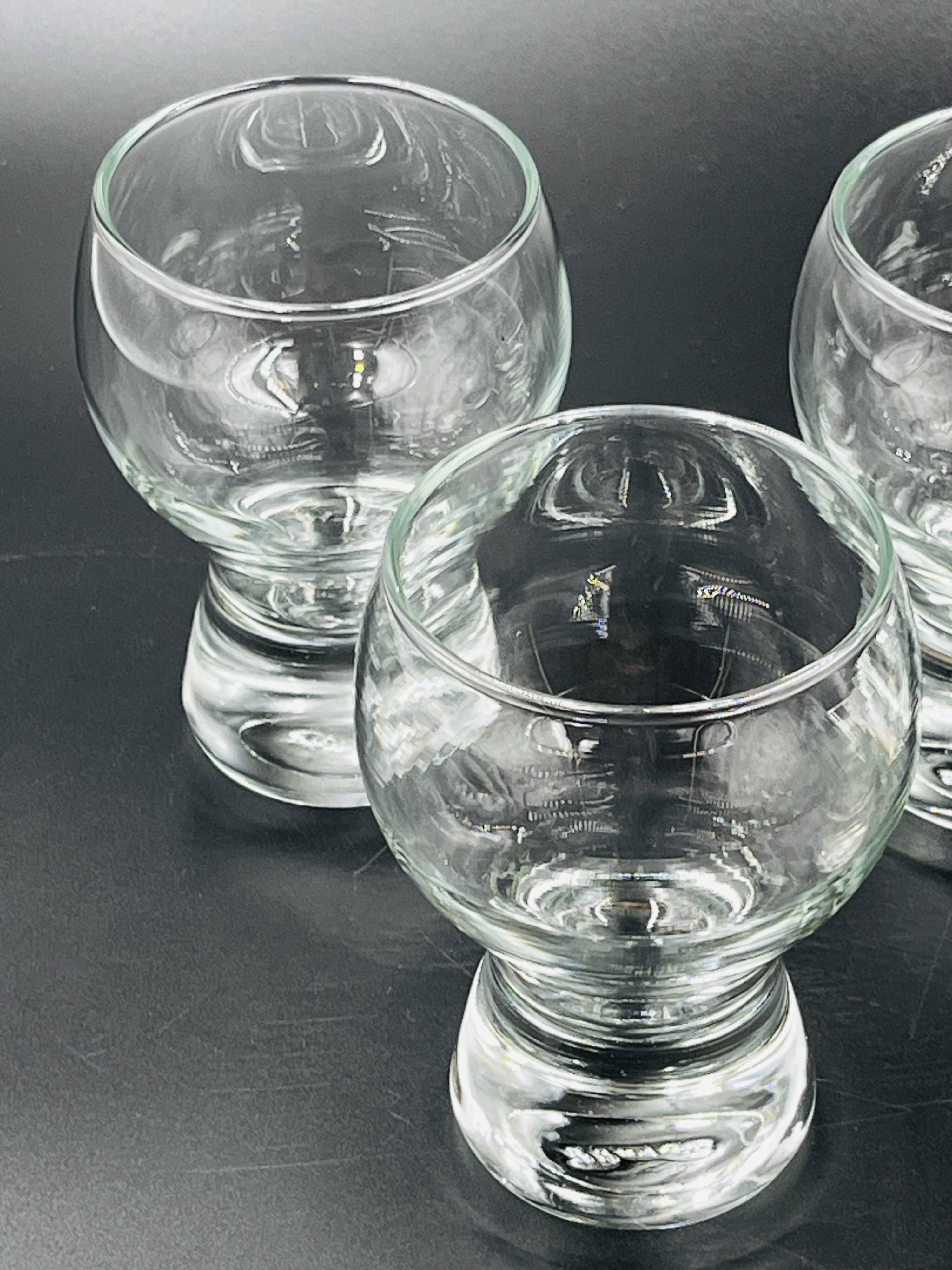 Set of 6 Gulf Station glasses