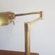 Lampe de table, laiton doré, Autriche, années 70