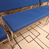 Banc et ses deux chaises vintage 1970