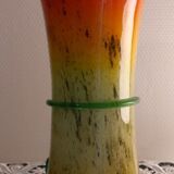 Vase in glass paste