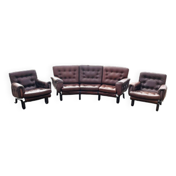 Canapé et fauteuils flottant par Eric Sigfrid Persson