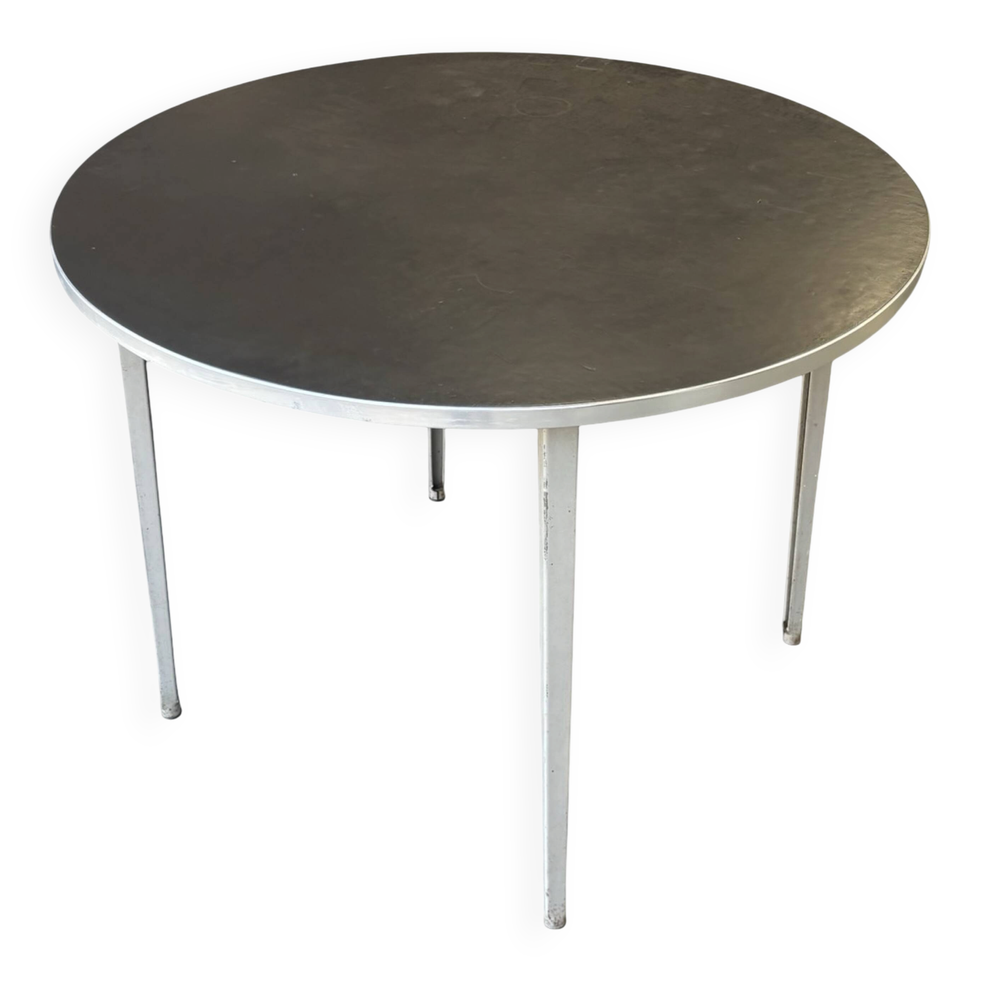 Friso Kramer Reform table round with linoleum top 1960