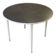 Friso Kramer Reform table round with linoleum top 1960