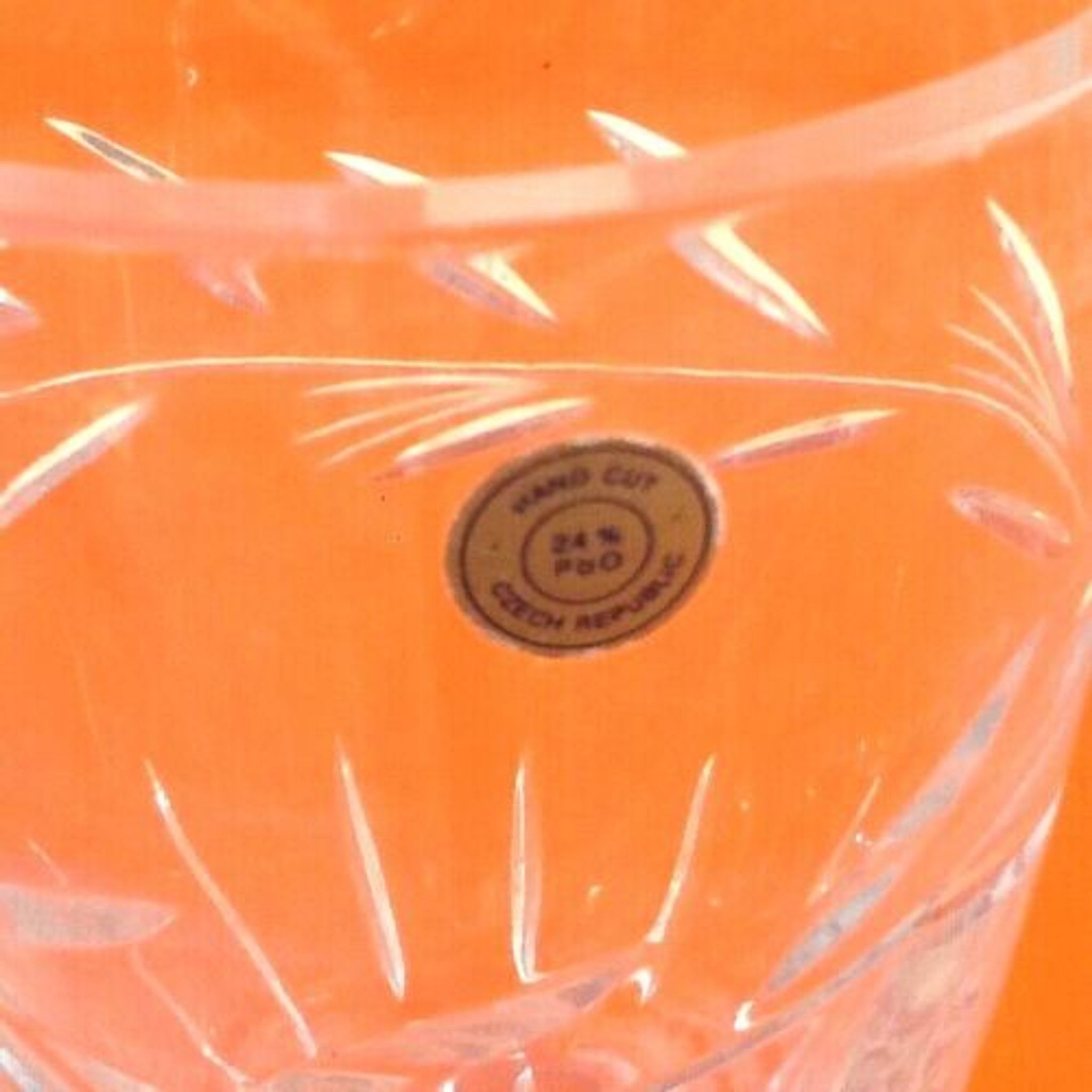 1970s Vase (large model) classic and timeless Bohemian Crystal