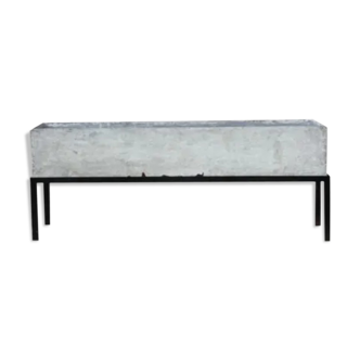 Vintage concrete planter