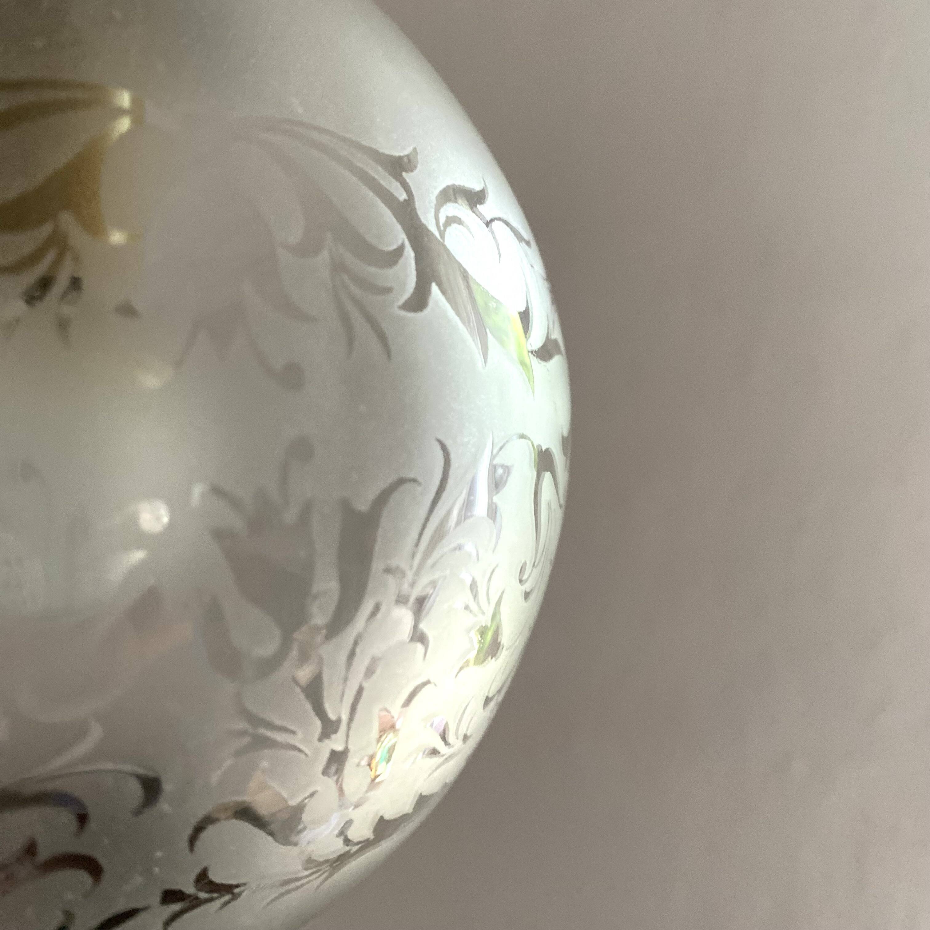 Vintage ball pendant light