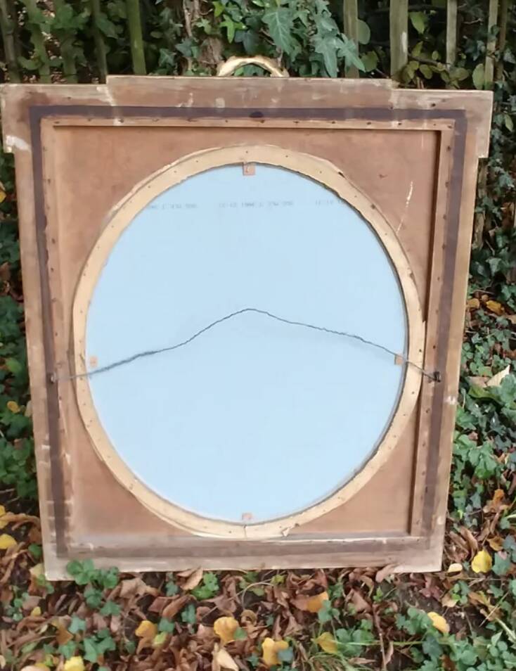 Trumeau Louis XVI style mirror 90x74