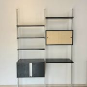 Vintage hanging bookcase design Michel Ducaroy Roche Bobois 1970