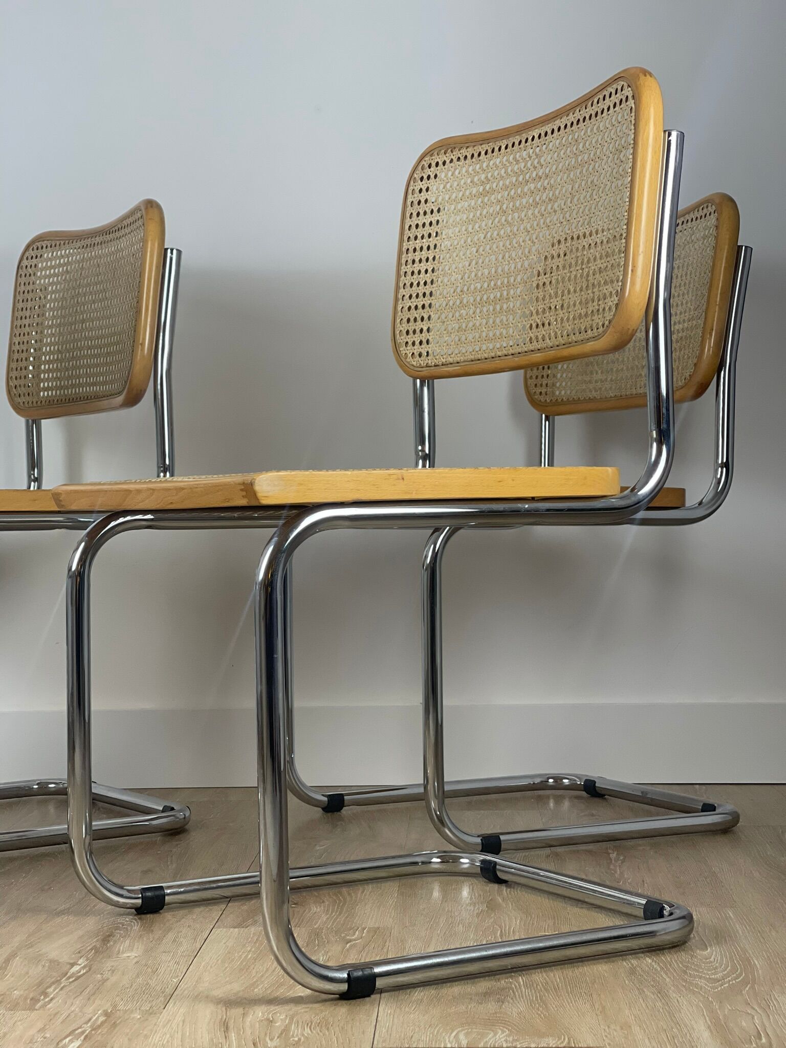 Marcel Breuer Cesca B32 chairs