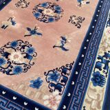 Handmade chinese vintage carpet 123x186 cm