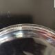 Glass salad bowl + lid