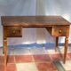 Wooden desk table around the years 1920