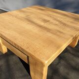 Brutalism coffee table 1960 "square in the rough"