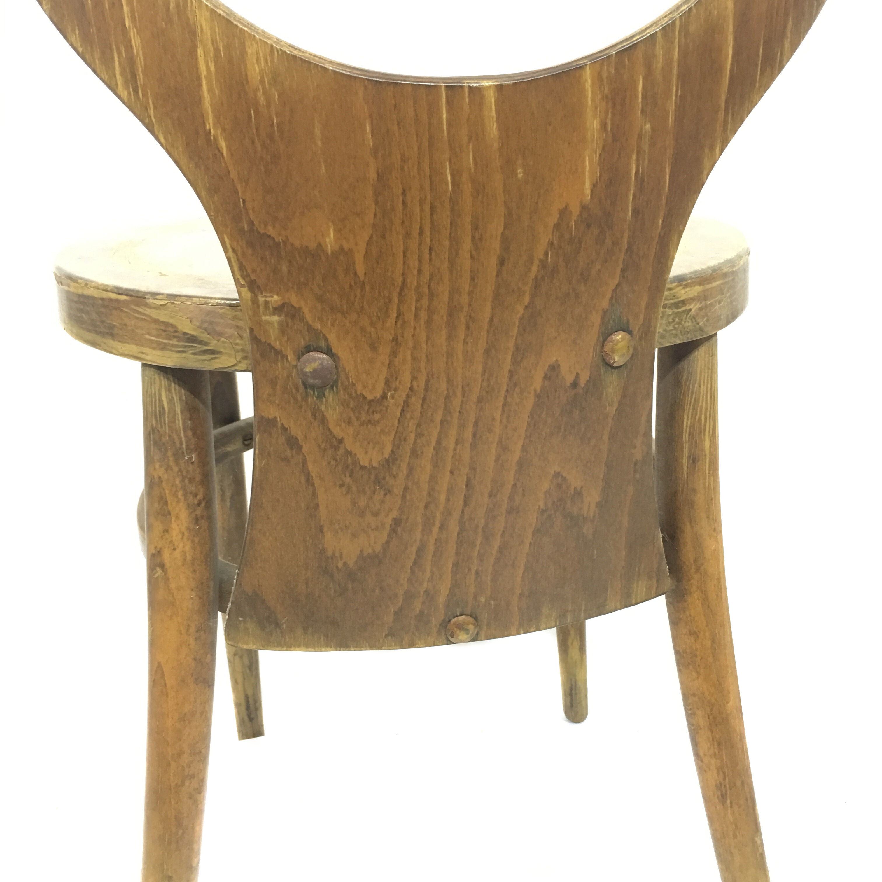Paire de chaises Baumann modèle Mouette