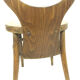 Paire de chaises Baumann modèle Mouette
