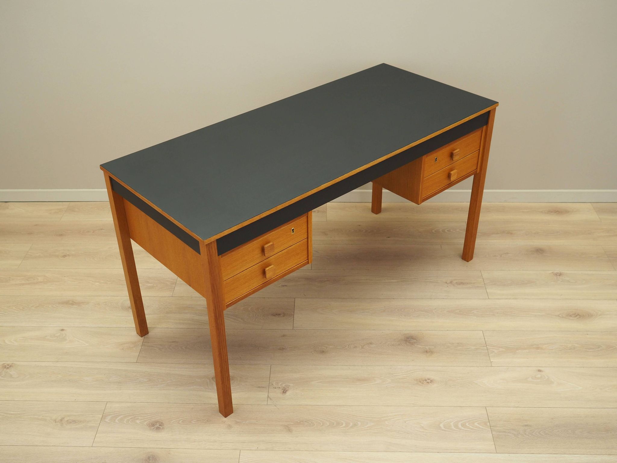 Ash desk, Danish design, 1970s, production: Denmark