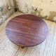 Table basse ronde tripode années 50