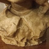 Bust of a young girl Albert Marque