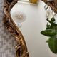 Vintage mirror golden shell 95x64