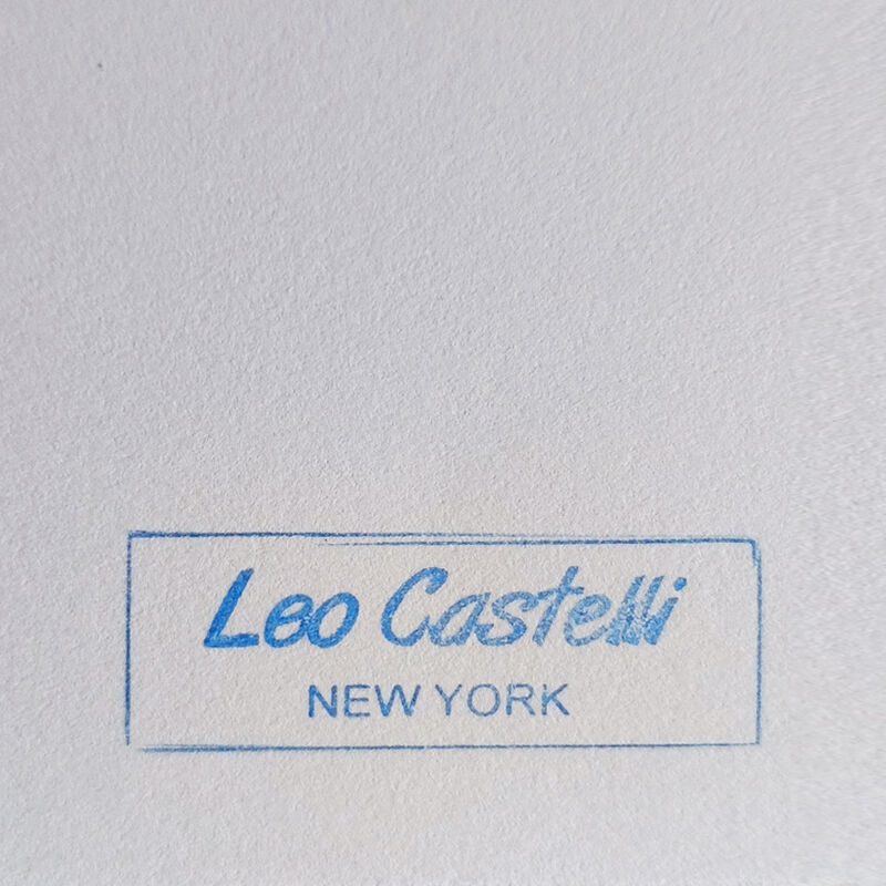 Lithographie Andy Warhol - Mickey Mouse - Signée - Certificat Leo Castelli - 1980