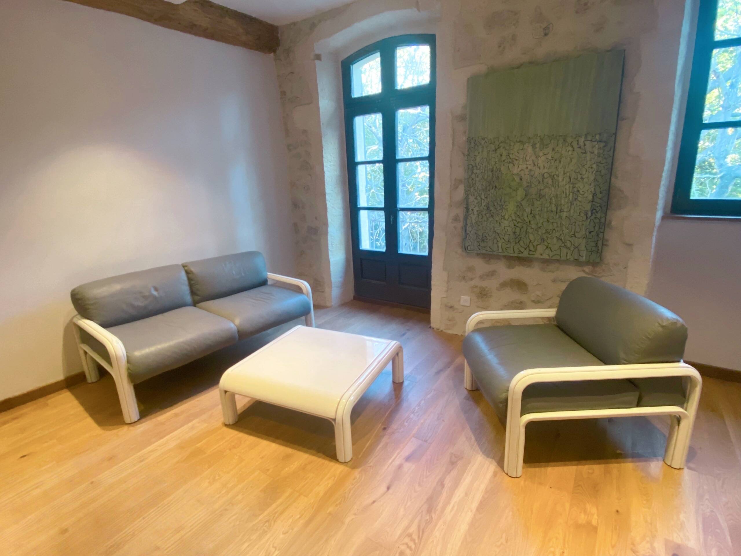 Gae Aulenti Knoll 3-piece lounge set