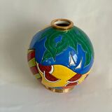 Vase ball enamels of Longwy