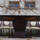 Dining Room Table and Mahogany Chairs by Fratelli Rigamonti, 1950s, Set of 7