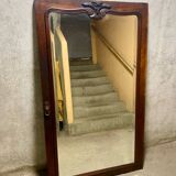 Large antique beveled mirror