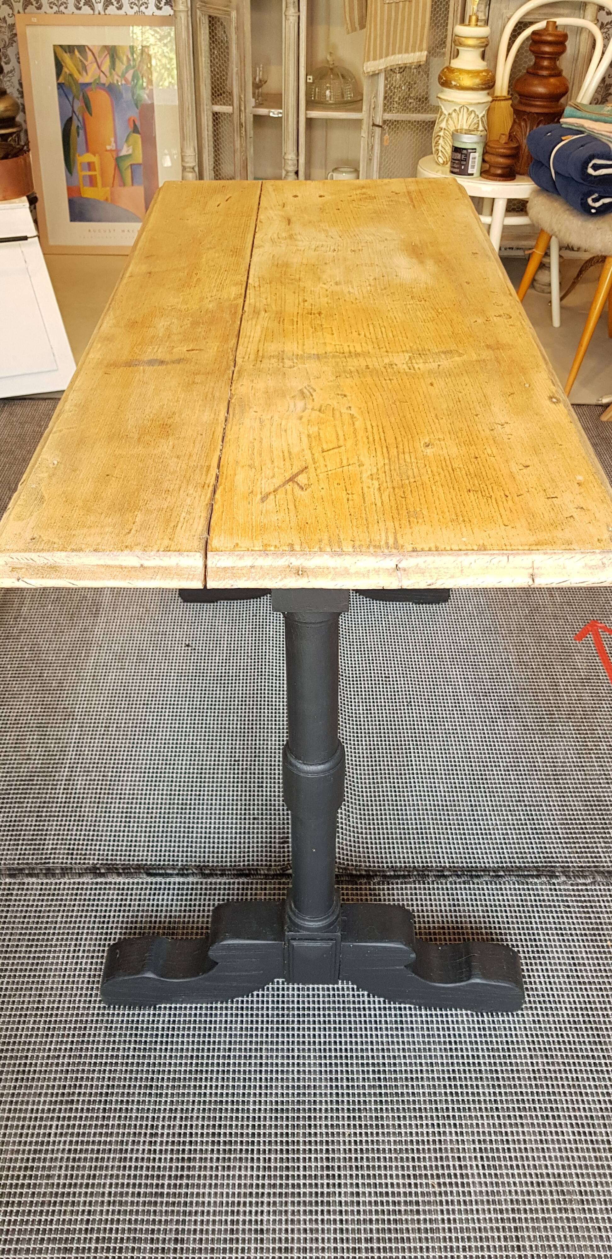 Wooden console table