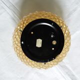 Molded glass wall lamp or ceiling lamp