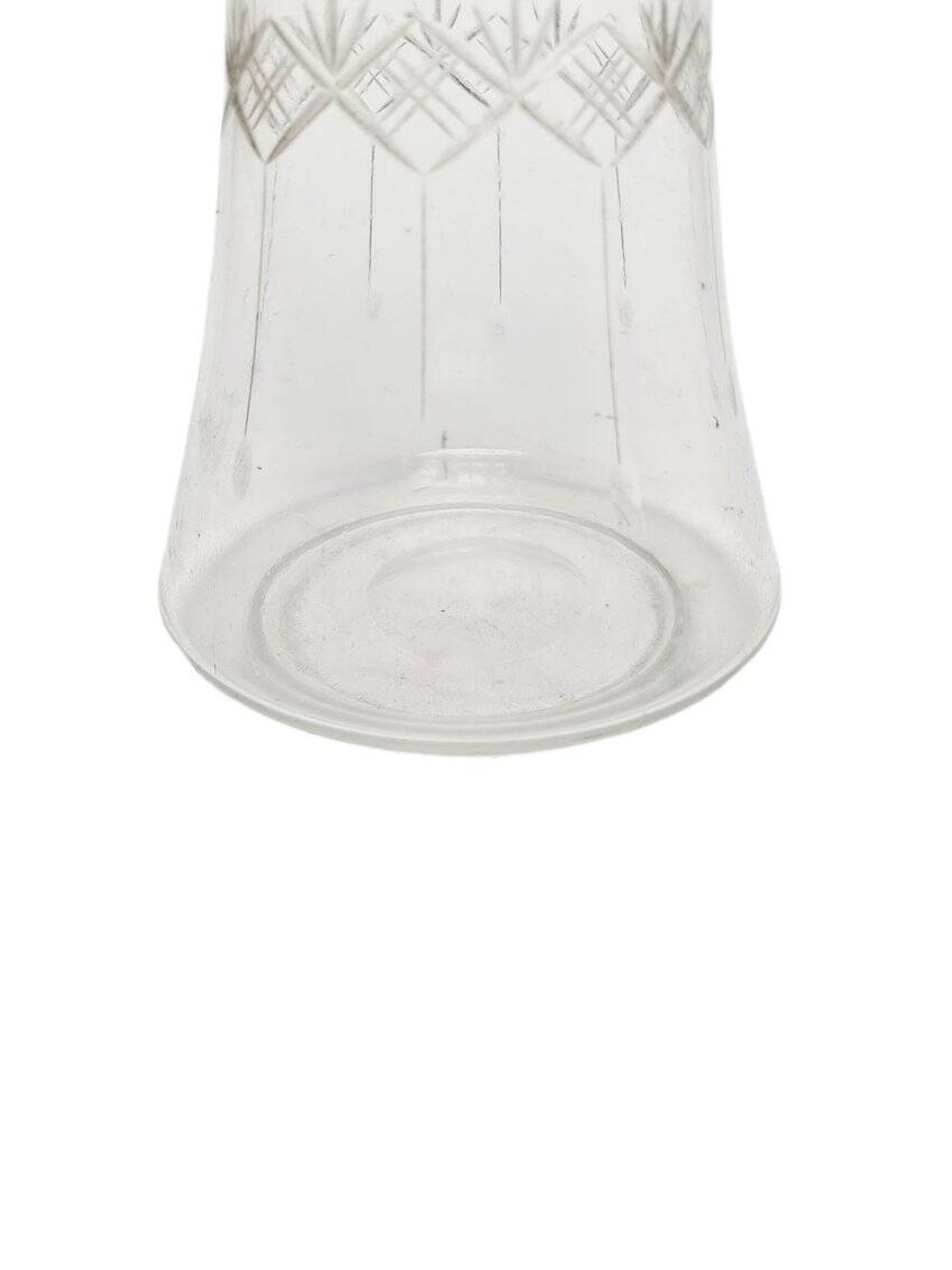 Art Deco crystal carafe, Germany, 1900s