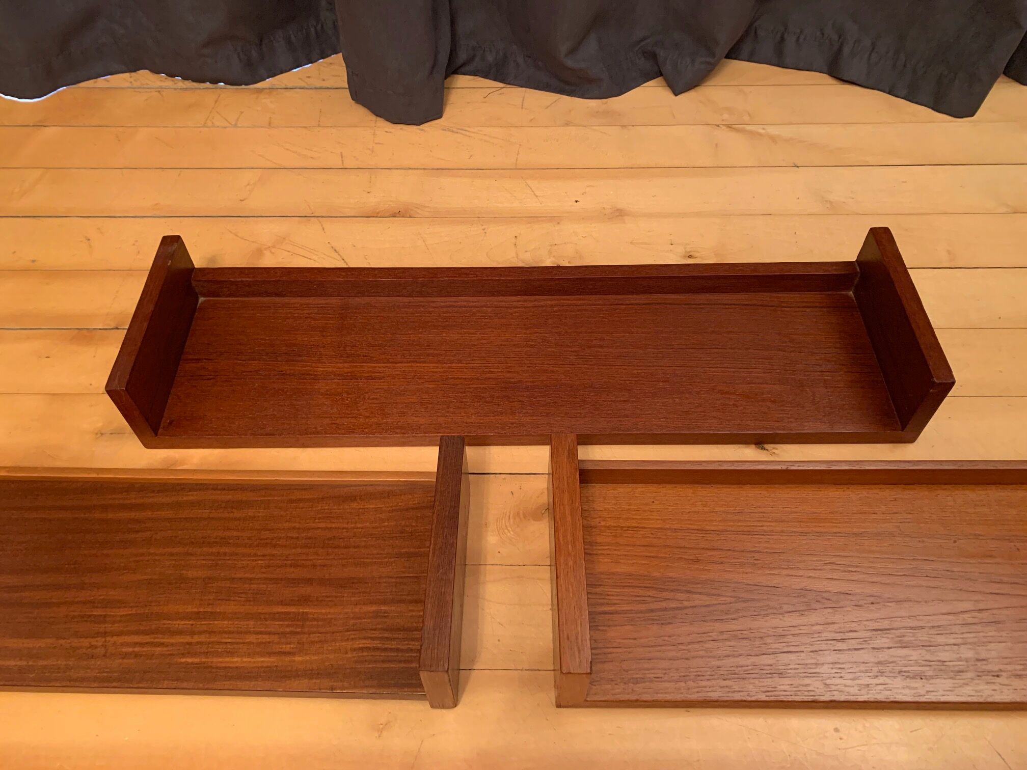 Set of three shelves, Denmark, 1960s