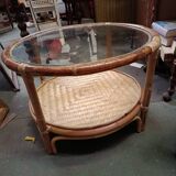 Rattan table