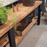 Large old workbench