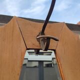 Art Deco coat rack in oak