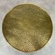 Secession coffee table with a brass top