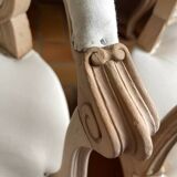 Set of 6 convertible armchairs