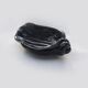 Vide-poche coquillage en céramique noire