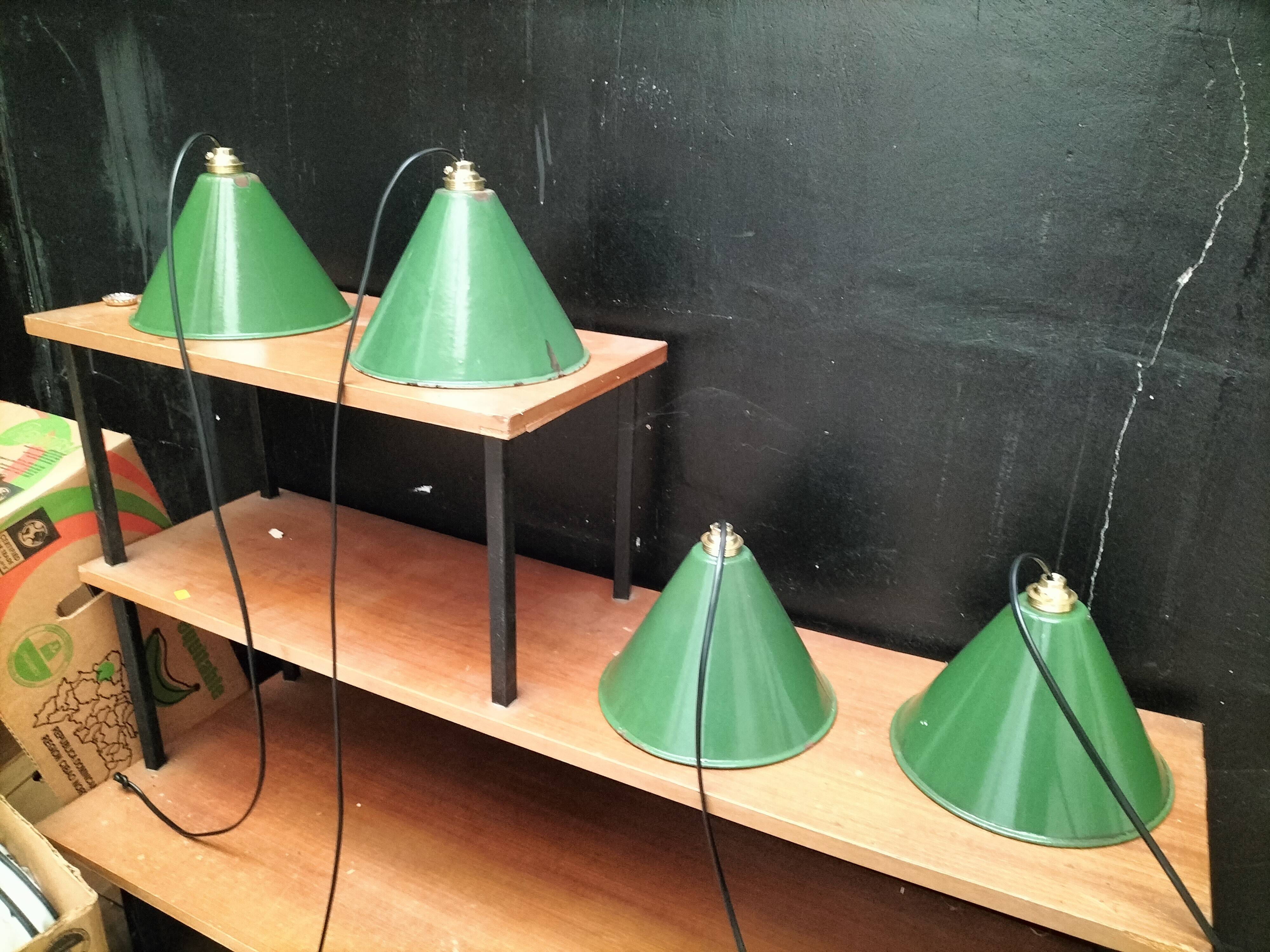 Enamelled sheet metal cone suspensions