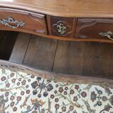 Walnut Regency chest of drawers