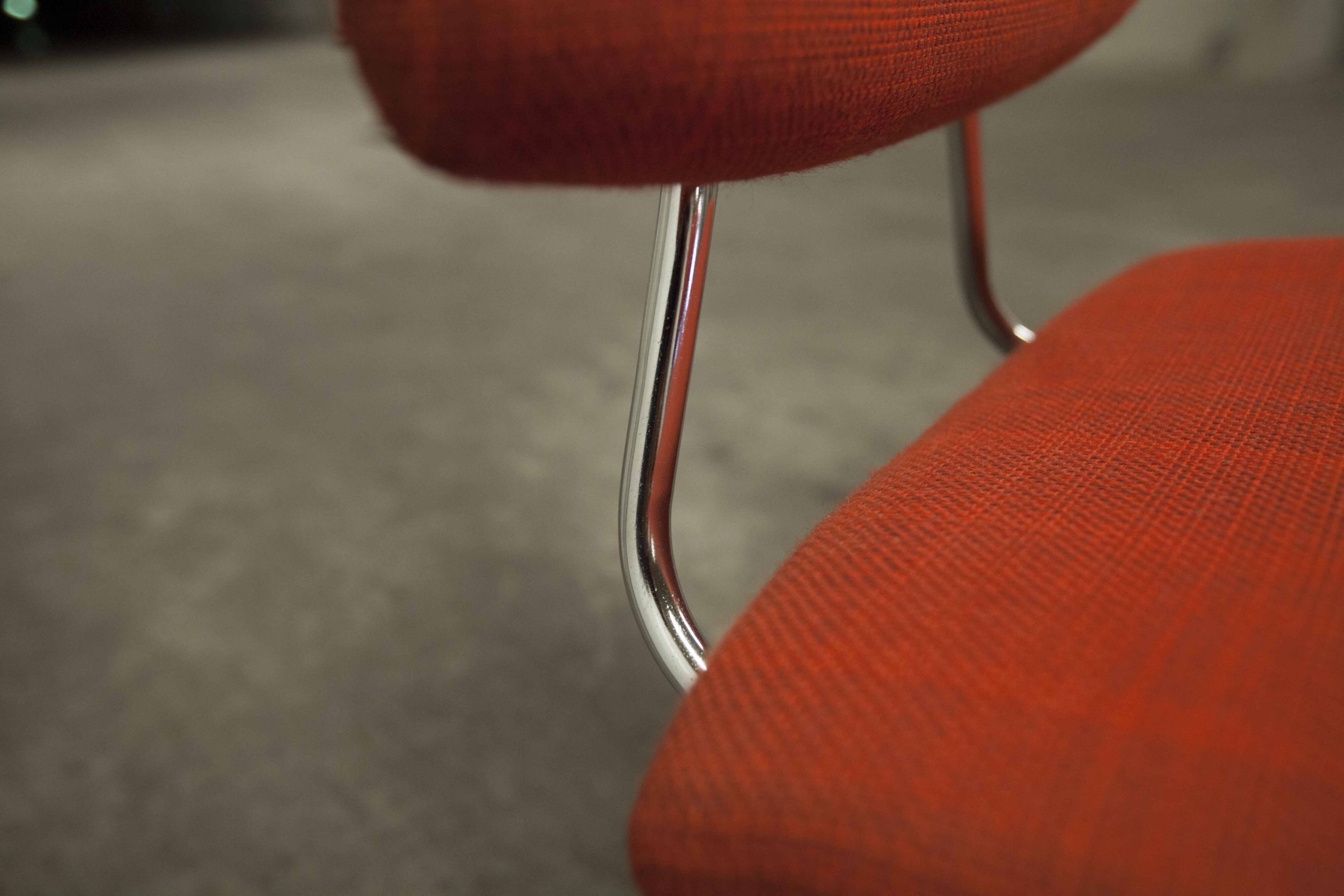 Pair of compass model chairs by Pierre Guariche for Les Huchers-Minvielle France 1955