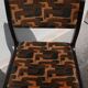 Suite de 6 chaises traineau seventies