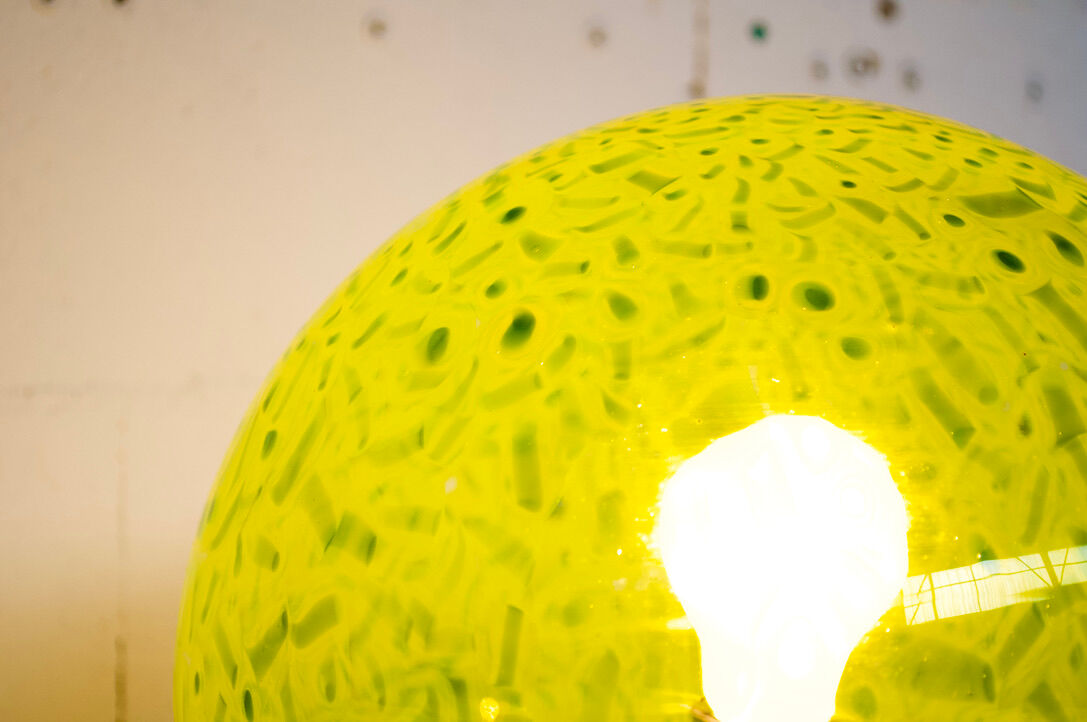 Poveglia lamp 1969 Gae Aulenti vistosi murano editor