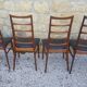4 chaises Koefoeds modéle Lis en palissandre, Danemark